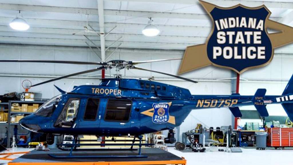 Indiana State Police Helicopter