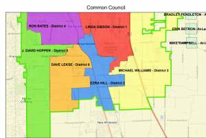 Greenwood Council Map